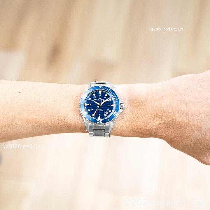 楽天市場】ハミルトン HAMILTON KHAKI NAVY SCUBA AUTO カーキ 