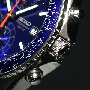 SEIKO逆輸入セイコーパイロットクロノグラフ腕時計SND255