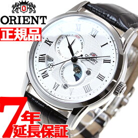 【店内ポイント最大40倍！5月30日！】オリエント ORIENT クラシック CLASSIC 腕時計 メンズ 自動巻き オートマチック メカニカル サン＆ムーン RN-AK0005S