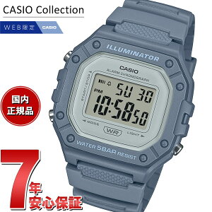 �y�X���|�C���g�ő�39�{�I�{������I�z�J�V�I �R���N�V���� CASIO Collection �I�����C�����胂�f�� �f�W�^�� �r���v W-218HC-2AJF�y2025 �V��z