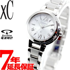 シチズン クロスシー エコドライブ 電波時計 腕時計 レディース ステンレススチールライン ハッピーフライト CITIZEN xC ES9430-54A