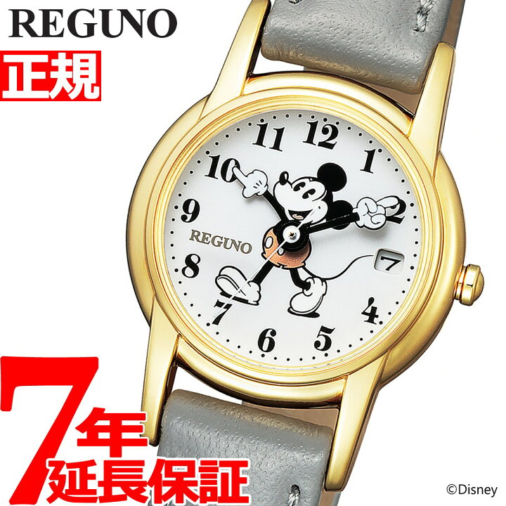 楽天市場 30日0時 店内ポイント最大36 5倍 30日23時59分まで シチズン レグノ Citizen Reguno ディズニーコレクション ミッキーマウス モデル ソーラーテック 腕時計 レディース Disney Kp7 126 10 Neelセレクトショップ