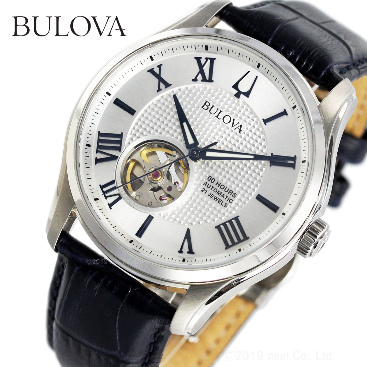 プレゼント Bulova 自動巻き腕時計 モデル:96A235 swedish-institute.com