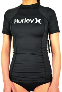 HURLEY WOMEN'S n[[ S/S bVK[h ONE & ONLY  bVK[h O΍ UPF50+ UVJbg fB[X T[tB SURFING