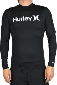 HURLEY ハーレー L/S ラッシュガード ONE AND ONLY QUICKDRY 長袖 ラッシュガード 紫外線対策 UPF50+ UVカット サーフィン SURFING