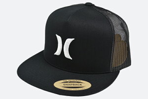HURLEY �n�[���[ ICON SOLID FLAT TRUCKER �L���b�v �X�q ���b�V��CAP �g���b�J�[ SKATEBOARDING �X�P�[�g�{�[�h SURFING �T�[�t�B��