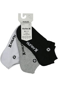 HURLEY �n�[���[ H2O-DRI LOW CUT SOCK 3PK �\�b�N�X �C�� 3P�p�b�N MULTI SKATEBORDING �X�P�[�g�{�[�h SURFING �T�[�t�B��
