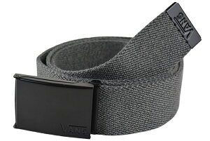 VANS oY @Y DEPPSTER II WEB BELT xg GIxg K`xg CHARCOAL HEATHER SKATEBOARDING XP[g{[h SURFING T[tB