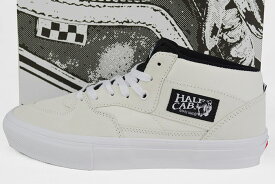 VANS バンズ ヴァンズ SKATE HALF CAB US LIMITED EDITION US限定 スケート ハーフキャブ スニーカー WHITE/BLACK スケートボード SKATEBOARDING サーフィン SURFING