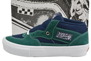 VANS oY @Y SKATE HALF CAB US LIMITED EDITION US XP[g n[tLu Xj[J[ TARTAN BLUE/GREEN XP[g{[h SKATEBOARDING T[tB SURFING