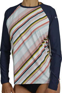 y2021tăfz ROXY LV[ L/S bVK[h PT BEACH CLASSICS  bVK[h O΍ UPF50+ UVJbg fB[X T[tB SURFING