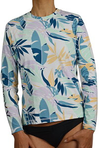 y2021tăfz ROXY LV[ L/S bVK[h SEA SKIPPIN  bVK[h O΍ UPF50+ UVJbg fB[X T[tB SURFING