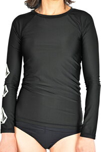 VOLCOM WOMEN'S �{���R�� L/S ���b�V���K�[�h SIMPLY CORE �������b�V���K�[�h ���O���΍� UPF50+ UV�J�b�g ���f�B�[�X �T�[�t�B�� SURFING