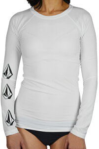 VOLCOM WOMEN'S �{���R�� L/S ���b�V���K�[�h SIMPLY CORE �������b�V���K�[�h ���O���΍� UPF50+ UV�J�b�g ���f�B�[�X �T�[�t�B�� SURFING