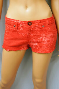 �y�Z�[���z�y2013�t�ă��f���z VOLCOM WOMEN'S (�{���R��) HIGH VOLTAGE CUT OFFSHORT ���f�B�[�X �V���[�g�p���c �T�[�t�B�� SURFING �X�P�[�g SKATE
