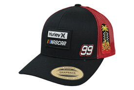 HURLEY ハーレー NASCAR TRUCKER キャップ 帽子 メッシュCAP ナスカー CAR 車 AUTO RACING レース SURFING サーフィン