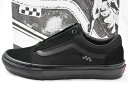 VANS バンズ ヴァンズ SKATE OLD SKOOL US LIMITED EDITION US限定 スケート オールドスクール スニーカー BLACK/BLACK スケートボード SKATEBOARDING サーフィン SURFING