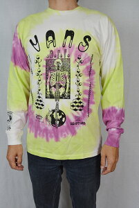 VANS oY @Y SLOW FASHION TIE DYE L/S TEE ^C_C  TVc SKATEBOARDING XP[g{[h SURFING T[tB