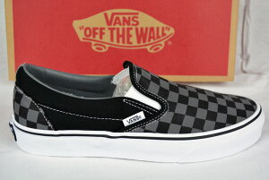 VANS WOMEN'S oY @Y CLASSIC SLIP ON US LIMITED EDITION US XbvI Xb| Xj[J[ `FbJ[ BLACK/PEWTER CHECKERBOARD XP[g{[h SKATEBOARDING T[tB SURFING