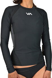 RVCA WOMEN'S ルーカ RVCA SPORTS L/S ラッシュガード COMPRESSION RASHGUARD レディース サーフィン SURFING YOGA ヨガ TRANING トレーニング