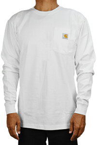 CARHARTT �J�[�n�[�g T�V���c HEAVYWEIGHT L/S POCKET TEE K126 LOOSE FIT ���[�Y�t�B�b�g ���� �|�PTEE ������� MEN'S WOMEN'S �����Y ���f�B�[�X WORKWEAR ���[�N�E�G�A