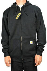CARHARTT �J�[�n�[�g �p�[�J�[ RAIN DEFENDER LOOSE FIT HEAVYWEIGHT FULL-ZIP HOODIE 100614 LOOSE FIT ���[�Y�t�B�b�g ���� �t���W�b�v �X�E�F�b�g ������� MEN'S WOMEN'S �����Y ���f�B�[�X WORKWEAR ���[�N�E�G�A