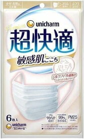 【5個セット】 ユニ・チャーム 敏感肌ごこち ふつう 6枚入（30枚）