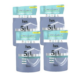 h&s 5in1 シャンプー【マイルドモイスチャー】詰替 290g×4袋