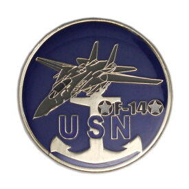 米軍グッズ チャレンジコイン アメリカ海軍 NAVY TOM CAT F-14 チャレンジコイン「燦吉 さんきち SANKICHI」