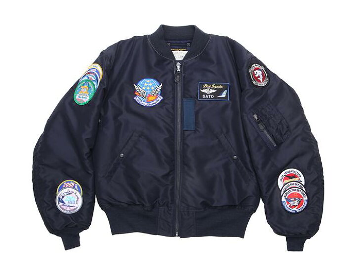 楽天市場】自衛隊グッズ BUZZ RICKSONS Type B-15C ブルーインパルス 