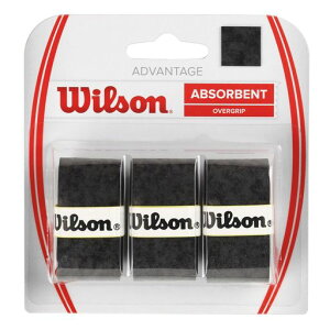 WILSON �E�B���\�� �e�j�X �o�h�~���g���p �A�h�o���e�[�W�E�I�[�o�[�O���b�v3�{����(�h���C�^�C�v) WRZ4033BK