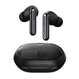 HaylouMoriPro�m�C�Y�L�����Z�����O���S���C�����X�C���z��[�Đ����ԍő�23����Bluetooth5.4�ő�-43dB�����̓A�N�e�B�u�m�C�Y�L�����Z�����OHi-Fi�����C�R���C�U�[��p�A�v���Ή����؂艹�ጸ