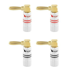 NakamichiExcel�V���[�Y24K�����b�LBananaPlugs�o�i�i�v���O12AWG-18AWG�Q�[�W�T�C�Y4mm�X�s�[�J�[�A���vHi-FiAV�X�e���I�z�[���V�A�^�[�I�[�f�B�I���C���[�P�[�u��
