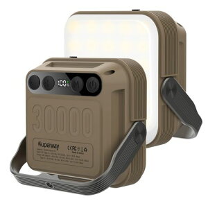 SUPERWAY30000mAhled�����^��QC3.0/22.5W2025�V�o��1600���[�����l�F�ؑ֒����F�����F�d���F�ԐF�_��SOS�h���h�o�h�ЃO�b�Y�A�E�g�h�A���C�g�d�C�ʋP�x�����\�����F/�P�x�L���O�r�ڑ��\