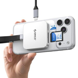 ORICO�}�O�l�b�g���J�[�h���[�_�[Magsafe�Ή��^�C�vcsd�J�[�h���[�_�[TF/SD�J�[�h3.0�����ǂݎ��100WPD�}���[�diPhone17/16/15/Windows/Linux/MacOS�Ή�Air5