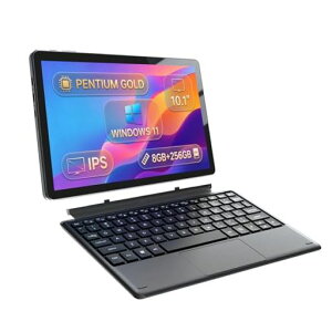 BNCF2in1�^�u���b�g�AWindows11�m�[�g�p�\�R��10�C���`�APentiumGold6500Y�A2�R�A4�X���b�h�A�ő�3.4GHz�A8GB+256GB�A10.1�hIN-CELLHDIPS1280x800�AWi-Fi