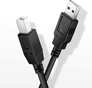 MIDIUSBB�ϊ��P�[�u��1.8m�d�q�L�[�{�[�h�f�B�I�C���^�[�t�F�C�XUSB-DAC�ȂǗpwuernineUSB�^�C�vB�I�[�f�B�I�P�[�u��