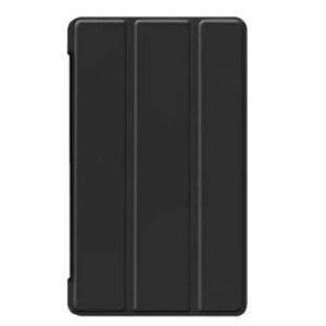 HUAWEI docomo dtab Compact d-02K 3�܂�PU���U�[�P�[�X �u���b�N
