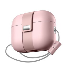 SURITCH ���C�P�[�X �Ή� AirPods Pro 3 (2025),AirPods Pro 3����p�}�O�l�b�g���b�N���o���p�[�P�[�X �X�g���b�v�t�����ȕی�J�o�[(�s���N)