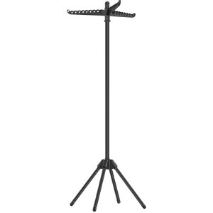 SONGMICS ���������� ���󕨊����X�^���h �X�`�[���� �܂肽���ݎ� 3�{��]�A�[�� �ω׏d 15 kg 67 x 67 x 150 cm