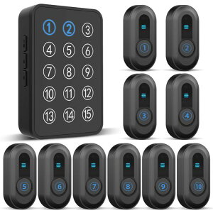 DAYTECH�i�[�X�R�[���ƒ�p�Ăяo���x�����C�����X���p�i�ďo�x��5�i�K���ʒ���38�ȑI��100M��M��������ҋً}�{�^��(11�u���b�N)