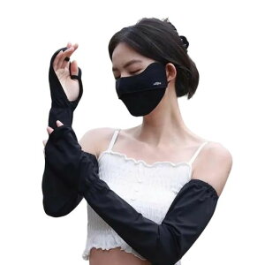 [QEZEZA]UV�J�b�g�A�[���J�o�[1�g�ă����O��r�J�o�[����J�o�[�͈͎�̍b�J�o�[���Ă��h�~��܎w�����������UPF50+�ʋC�����b�V��UV�J�b�g��99%�z�������ڐG�⊴�Ђ���L�k�����O���΁c