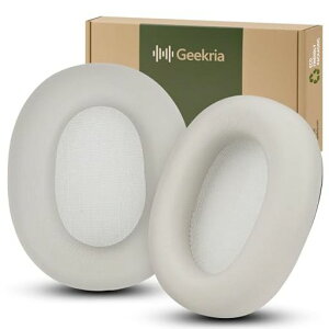 Geekria�C���[�p�b�h�݊����p�b�h�\�j�[SonyWH-1000XM6WirelessNoiseCanceling�w�b�h�z���ɑΉ��p�b�h�C���[/�C���[�J�b�v�v���e�C�����U�[(�v���`�i�V���o�[)