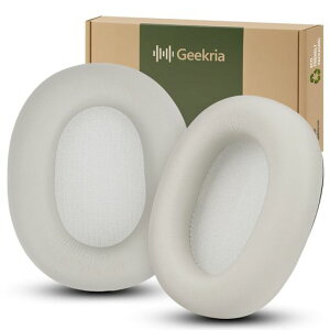 Geekria �C���[�p�b�h �݊��� �p�b�h �\�j�[ Sony WH-1000XM6 Wireless Noise Canceling �w�b�h�z���ɑΉ� �p�b�h �C���[/�C���[�J�b�v �v���e�C�����U�[ (�v���`�i�V���o�[)