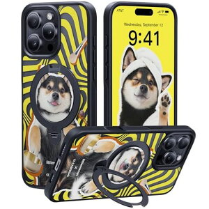 �y�����ʂ�㎿���E��_360°��]�zCASEKOOiPhone16Pro�p�P�[�X�Č����D���ČRMIL�K�i�t�B�b�g��MagSafe�Ή��ő�25W�}���[�d�Ή����c�����p�x���ݒ������͑ϏՌ����ϋv�����b�v�z�[���t���w��h�~