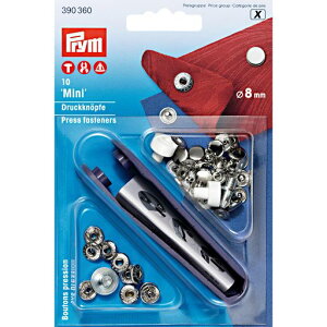 �v����(Prym) �X�i�b�v�{�^�� Mini �L�b�g�t ��8mm 20�g�� �j�b�P�� 390360