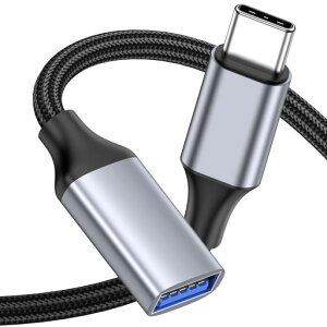 KAYQINHO USB C to USB 3.0 �P�[�u��10�t�B�[�g�AUSB C�I�X-USB���X OTG�P�[�u�� USB�[�d�P�[�u�� MacBook Pro/Air�AiPhone 17 Pro Max/17 Plus/17/16/15�AGalaxy