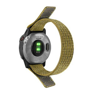 �ySQHYWJ�z22mm 26mm �i�C�������[�v�����p�x���gGarmin Fenix 8 Fenix 7x Fenix 7 Fenix 6 Fenix 5 �V���[�Y�ɑΉ� ���y�ʂő����� �ʋC �� �E���ȒP �ȒP���t�� �j�����p(���� 26mm)