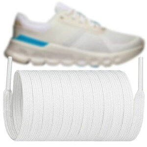 [Endoto]�t���b�g�V���[���[�XforOnCloudrunnerfor�I���C�R�C�Ђ��X�j�[�J�[���Ђ�ShoeLacesShoelaces(�F:�z���C�g�T�C�Y:127CM)