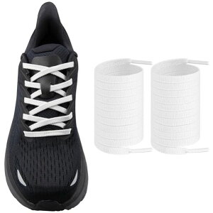 [Endoto]���R�V���[���[�XforHOKAONEClifton/Bondi/Rincon/Skyflowfor�z�J�C�R�C�Ђ��X�j�[�J�[���Ђ�ShoeLacesShoelaces(�F:�z���C�g�T�C�Y:114.3CM)